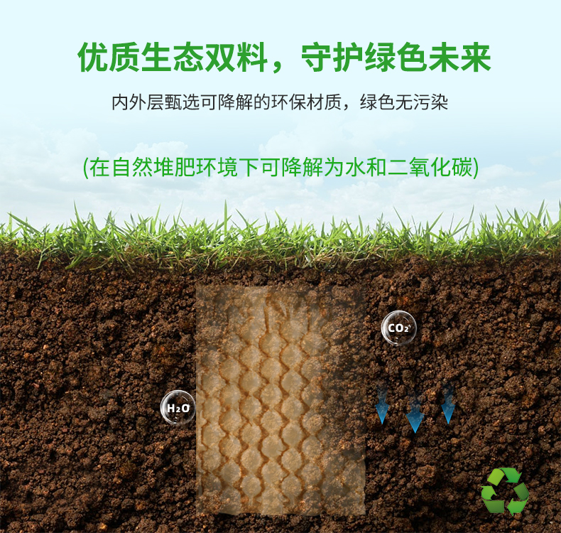BioAir 紙葫蘆膜(紙Wrapper)生物降解特點(diǎn)