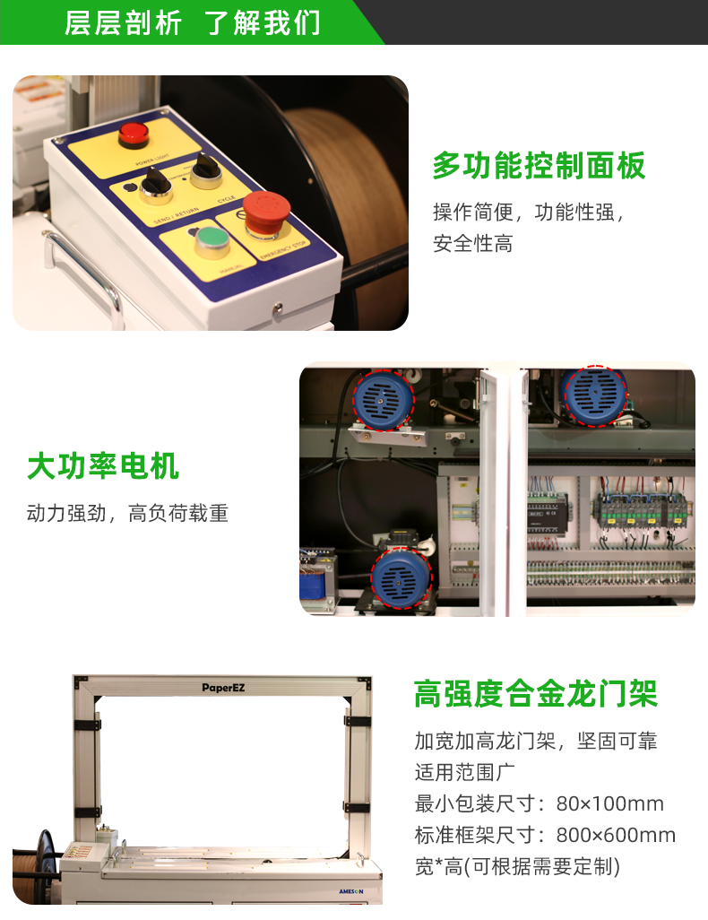 PaperEZ 全自動打包機PZMH-101A功能