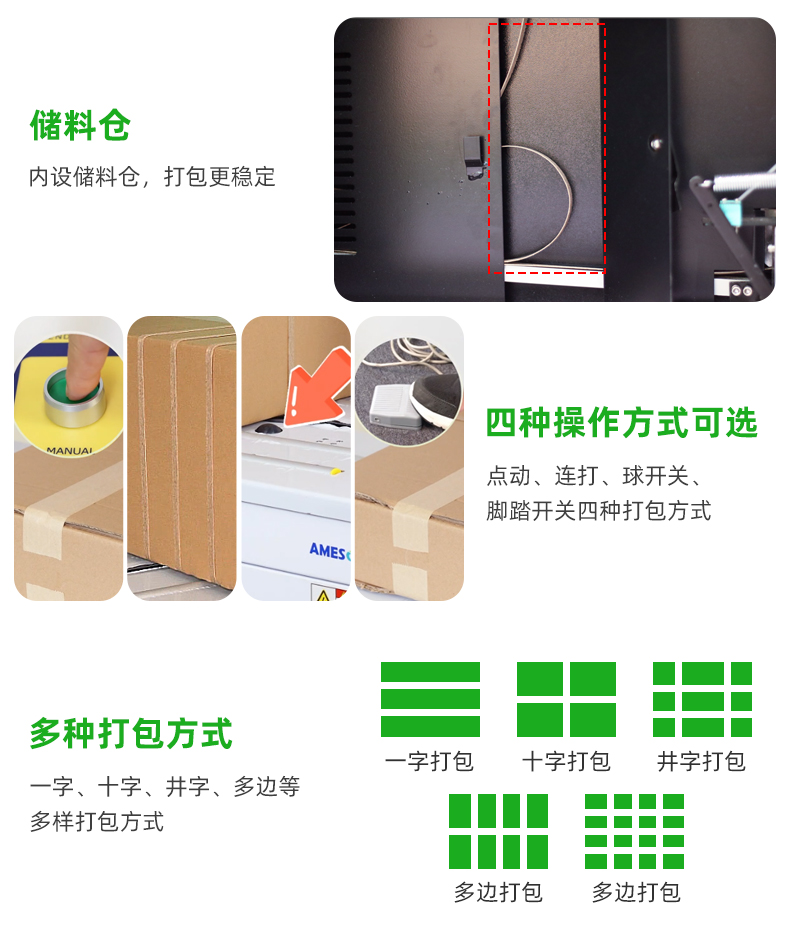 PaperEZ 全自動打包機PZMH-101A打包操作方式